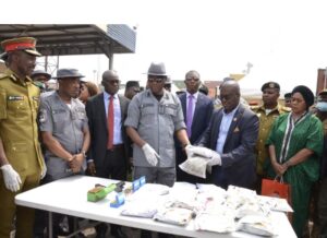 Nigeria Customs Service Reveals Major Seizures of Illicit Substances and Weapons Worth N4.27bn in Recent Operations at Tin Can Island Port