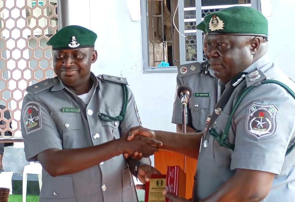Seme Customs Command Bids Farewell to CSC Sulaiman - Nautical Naija